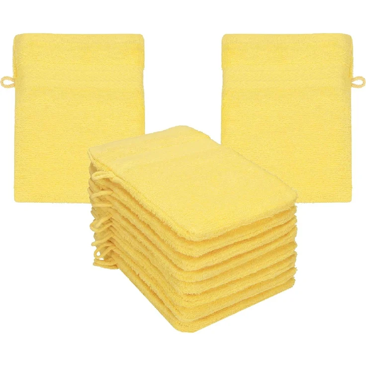 Betz Waschhandschuh 10-tlg. PREMIUM Größe 16 cmx21 cm, Baumwolle (Set, 10-St), 100% baumwolle