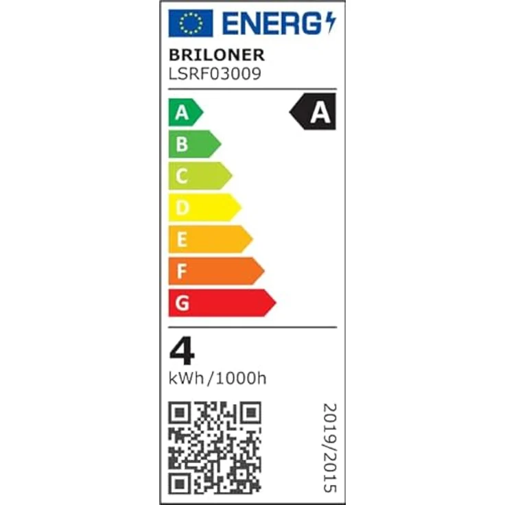Briloner LED-Leuchtmittel Birne E27, 4W klar, 3000K, 840 lm, EEK A, 2er Pack – Bild 9