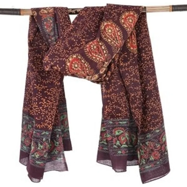 Guru-Shop Sarong Leichter Mandala Pareo, Sarong, handbedrucktes.. – Bild 5