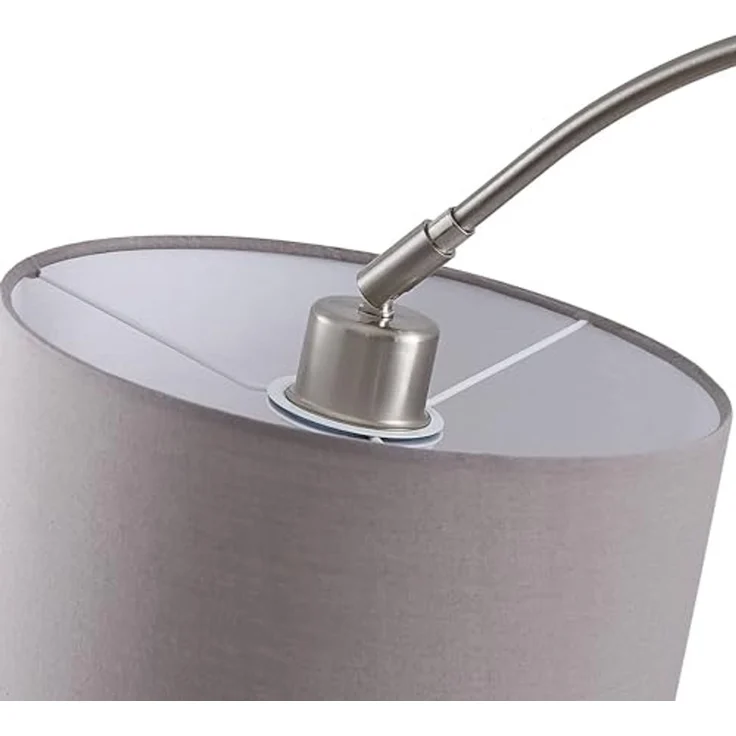 Lindby Bogenlampe Keriba, Metall, Alu IP20, 1 x 15 W LED – Bild 7