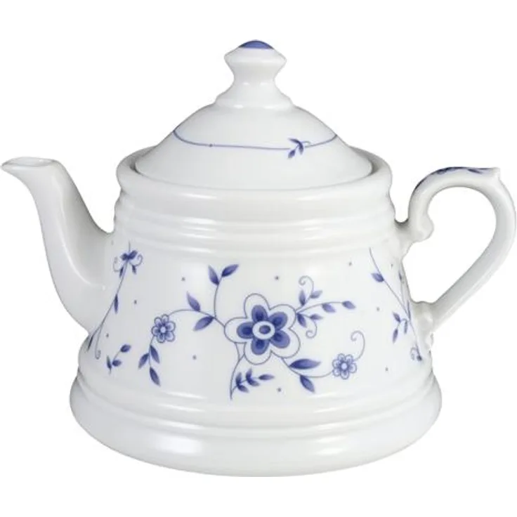 Teekanne II mittel 0,65ltr. /Ø13,8cm WORPSWEDE GREETSIEL 3730 Tettau Porzellan