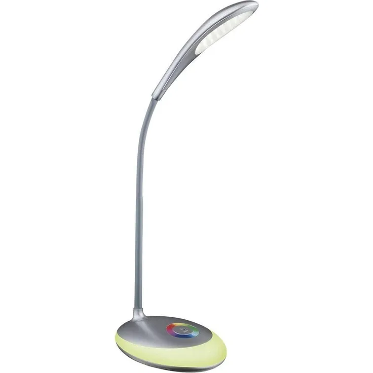GLOBO LED Tischlampe Tischleuchte Schreibtischlampe silber Touch dimmbar 58265
