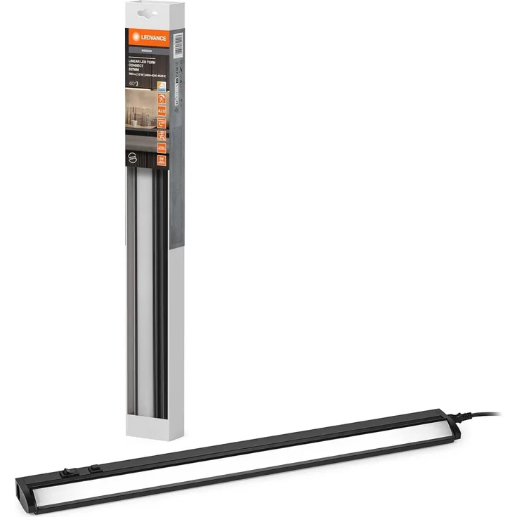 LEDVANCE Linear Turn Connect 55 cm CCT DIM Schwarz