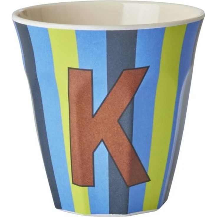 rice Becher Melamin Becher mit Buchstaben - Jungen, 1-tlg, Melamin, Buchstaben Becher – Bild 3