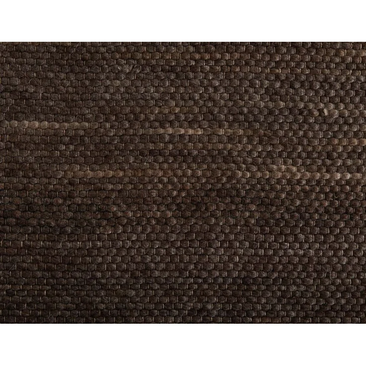 TaraCarpet Wollteppich TaraCarpet Bern Modern fürs Wohnzimmer Schlafzimmer Esszimmer Wolltep, rechteckig, Höhe: 5 mm, Wollteppich braun Wohnzimmer Schlafzimmer Esszimmer Flur ca 160x230 – Bild 3