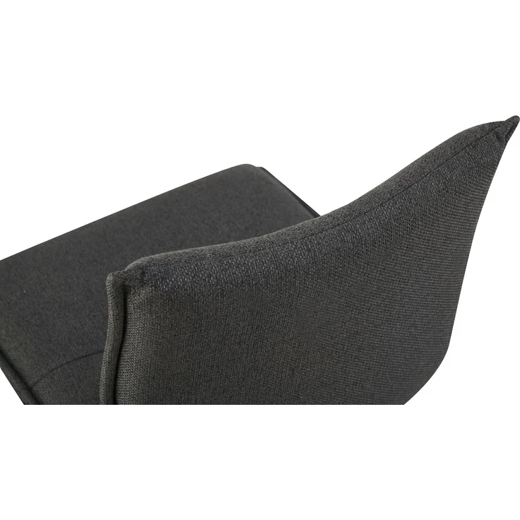 Schwinger-Stuhl 2er Set Torino Stühle in Anthrazit - gemütliches Design - B/H/T: 46x89x57 cm – Bild 10