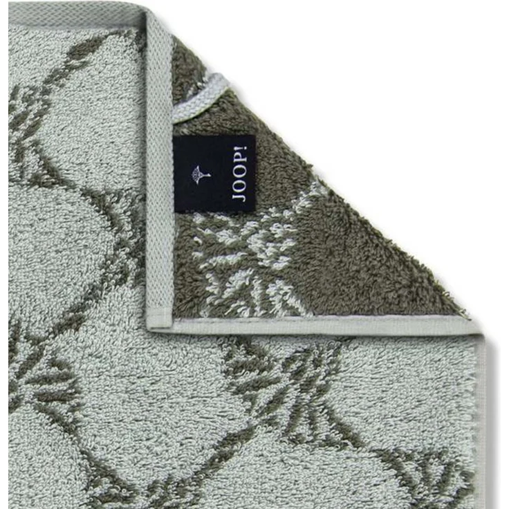 JOOP! Gästetuch Classic Frottierkollektion, 3er Pack - Walkfrottier Salbei Cornflower 30x50cm – Bild 3
