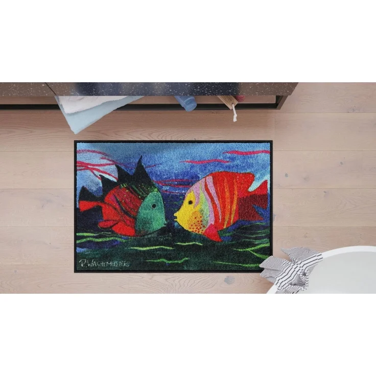 Salonloewe Fußmatte Fußmatte 50x75 Love under the Sea, Eingangsmatte normal, Höhe: 500 mm – Bild 2