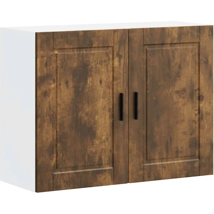 vidaXL Küchen-Hängeschrank Porto Räuchereiche Holzwerkstoff 854072 – Bild 2