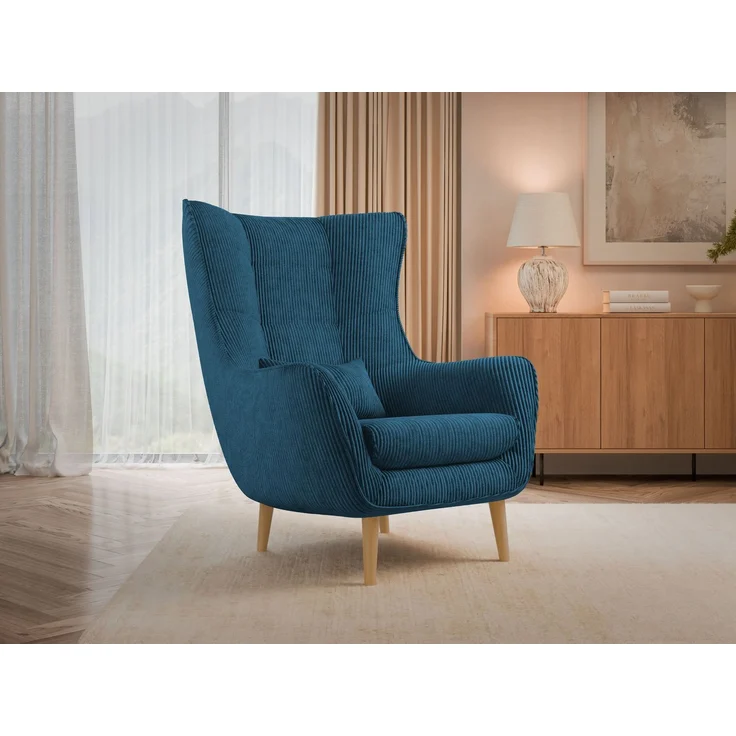 Sessel Lucio Cord (Farbe: Poso 05, ohne Fußbank) – Bild 2