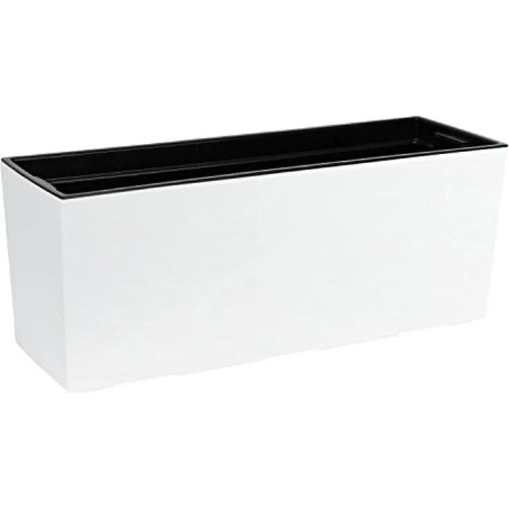 Lamela Blumenkasten für Begonie 19 x 56 x 19,5 cm, weiß, e. 5