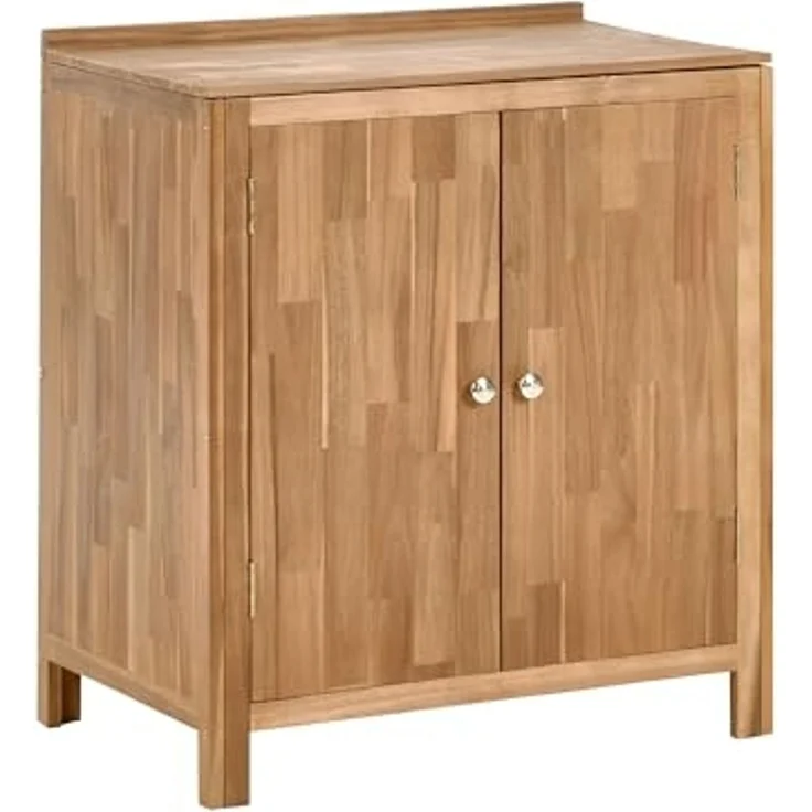 Outdoor-Küchenschrank VENOSA Braun Akazienholz – Bild 1