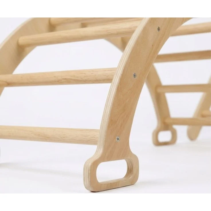 Relaxdays 3 in 1 Kletterdreieck aus Holz – Bild 8