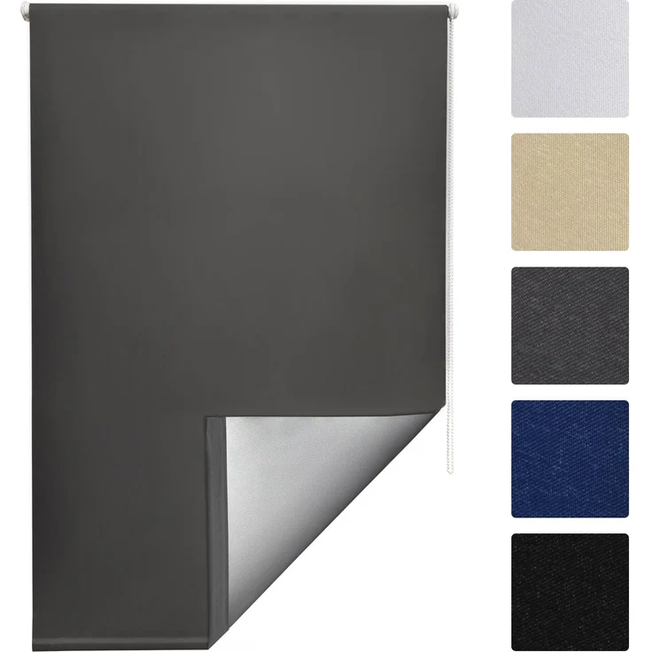 Sol Royal Thermorollo SolReflect T42 für Fenster & Türen Anthrazit, 160 x 70 x 3.1 cm – Bild 1