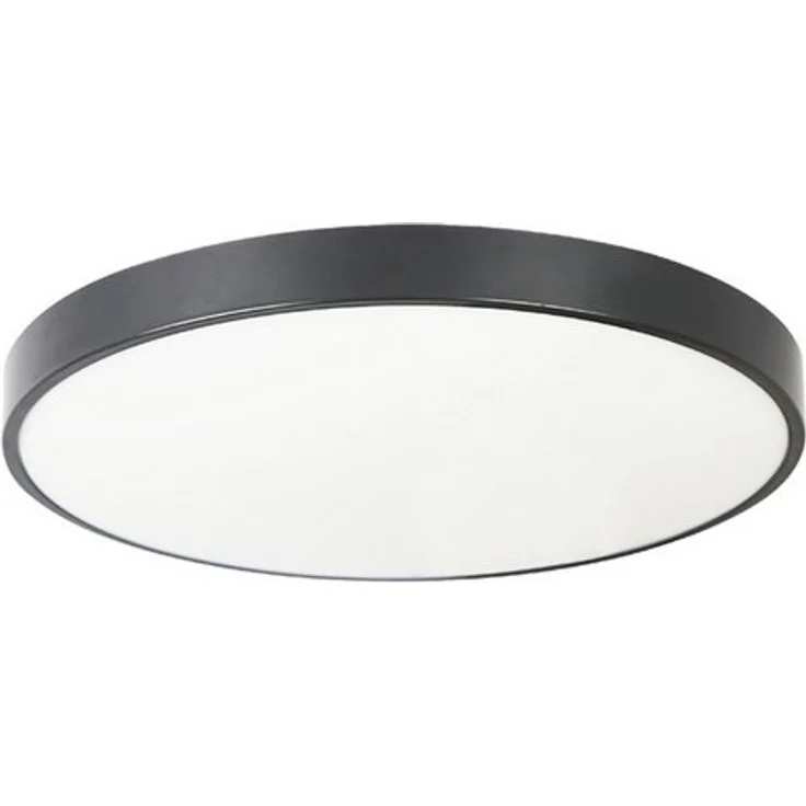 Nettlife LED Panel Deckenleuchte Flurlampe Schwarz Rund 17W Küchelampe, Augenschutz, LED fest integriert, Neutralweiß, Küche Wohnzimmer Schlafzimmer Flur Balkon Büro Eingang Keller – Bild 4