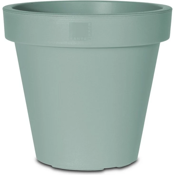 Spetebo Pflanzkübel Kunststoff Pflanzkübel rund XXL Ø 58 cm terracotta (Stück, 1 St, Blumentopf), klassischer runder Pflanzkübel für den Garten – Bild 1