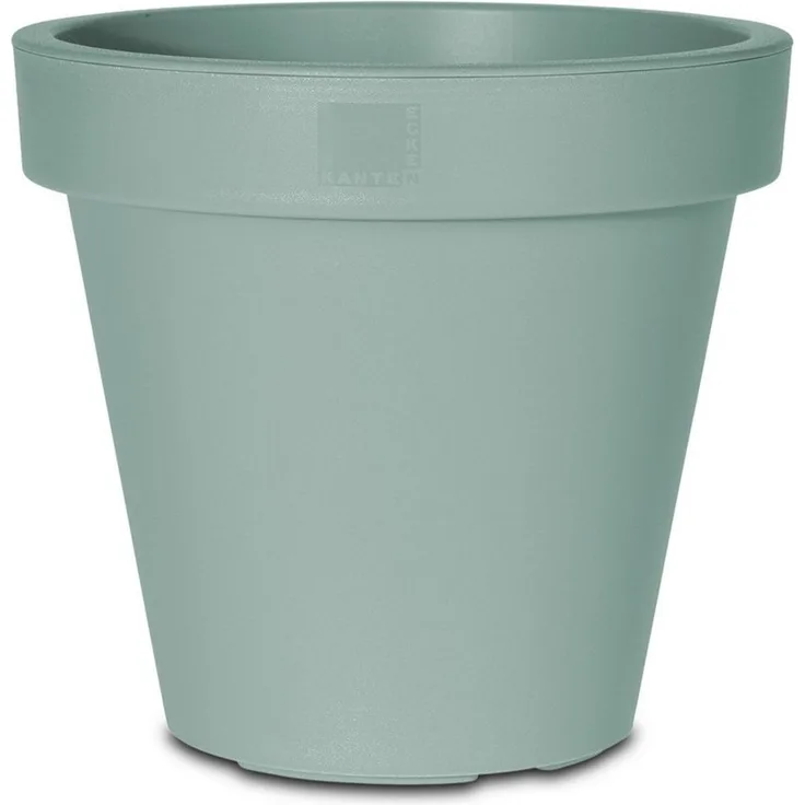 Spetebo Pflanzkübel Kunststoff Pflanzkübel rund XXL Ø 58 cm terracotta (Stück, 1 St, Blumentopf), klassischer runder Pflanzkübel für den Garten