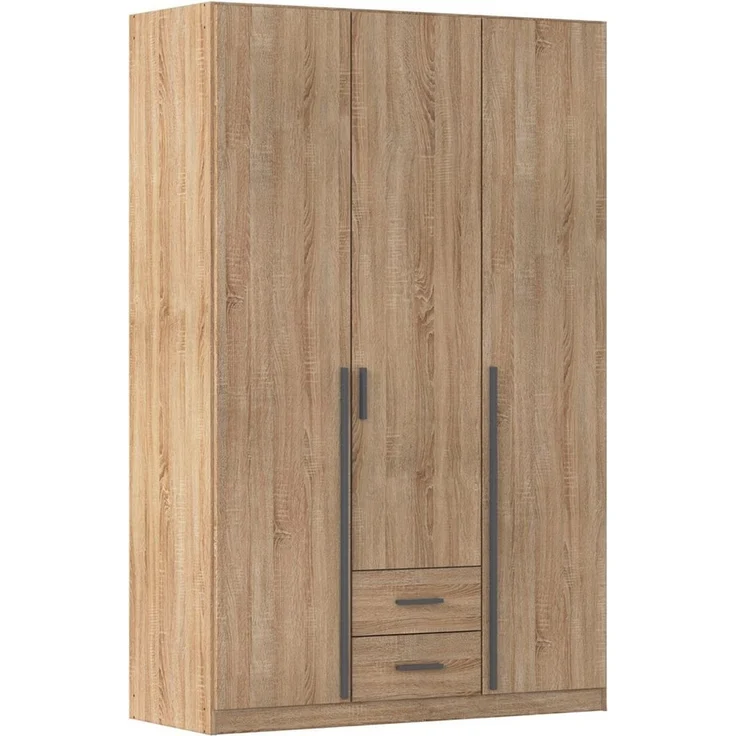 rauch Kleiderschrank Schrank Schlafzimmerschrank Garderobe Stauraum GAMMA Breite 136 cm (in 3 Ausstattungen BASIC/CLASSIC/PREMIUM (inkl. SOFT-CLOSE-Funktion) mit Schubladen, verschiedene Griff-Varianten TOPSELLER MADE IN GERMANY – Bild 2