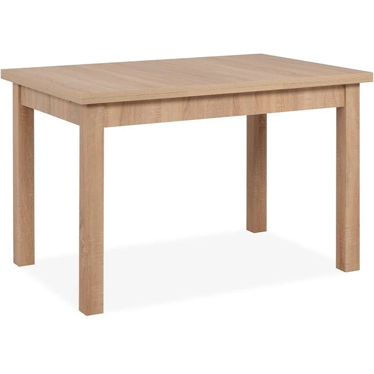 Calicosy Ausziehbarer Esstisch Dekor Sonoma-Eiche L120-200 cm – LONGFORD - Helles Holz – Bild 3