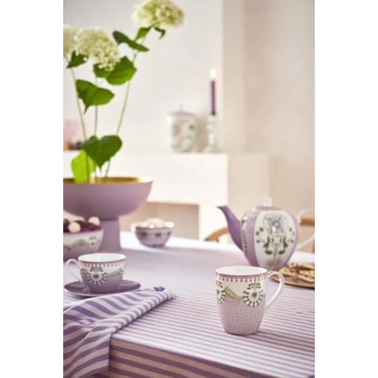 PiP Studio Tasse Henkelbecher-Set Lily & Lotus Lila (350ml) (2-teilig) – Bild 7