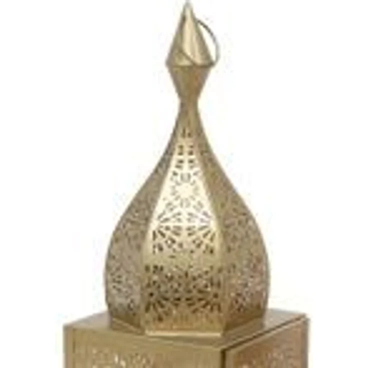 Orientalisches Windlicht Modena Gold L – Bild 3
