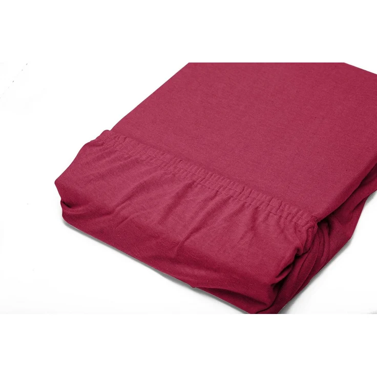 Hometex Premium Textiles Spannbettlaken Jersey Spannbettlaken 100% Baumwolle, Jersey, Gummizug: Rundumgummizug, Premium-Jersey Matratzenhöhe bis 23 cm – Bild 2