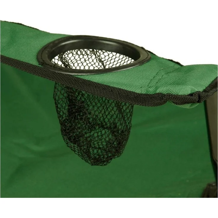 VCM Gartenstuhl 2x Angelstuhl Getränkehalter Campingstuhl klappbar – Bild 3