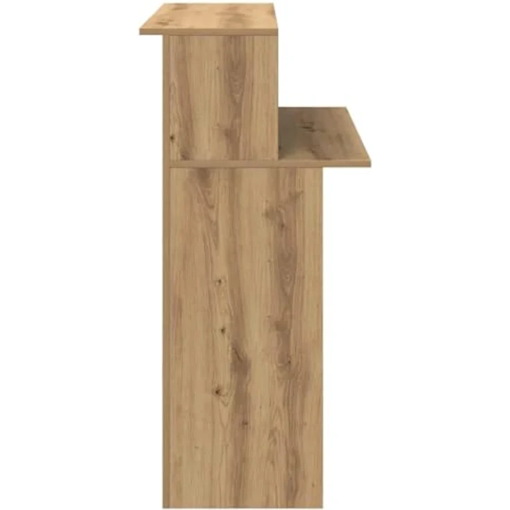 vidaXL Empfangstheke Artisan-Eiche 100x50x103,5 cm Holzwerkstoff 859032 – Bild 7