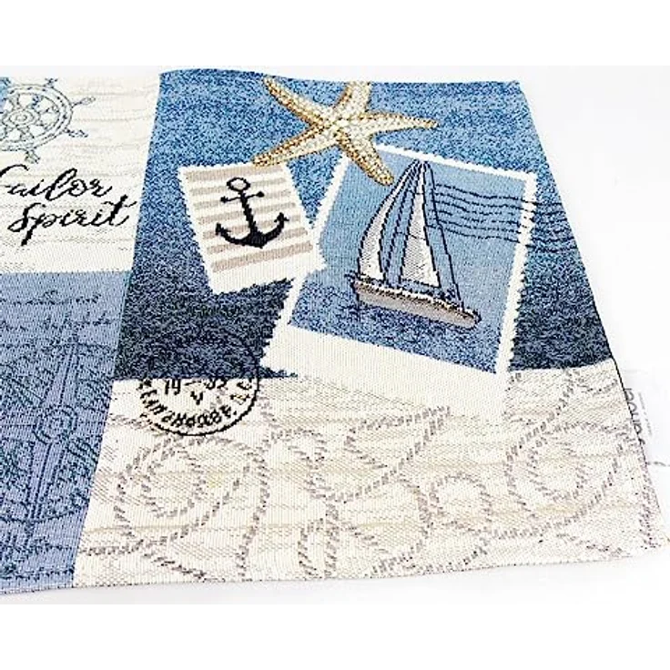 sander table + home Platzset Tischset Sailor Patch 32 x 48 cm – Bild 6