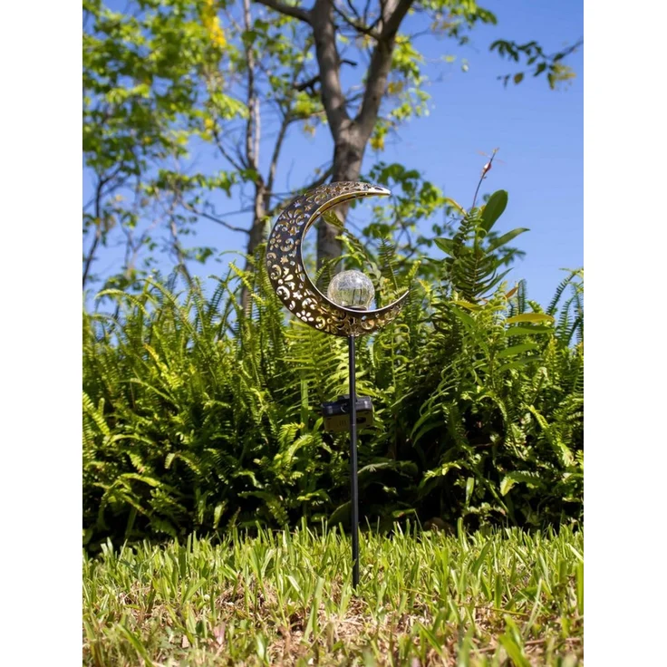 Northpoint LED Solarleuchte Gartenstab Solarstecker Außenbereich mit Dämmerungssensor – Bild 2