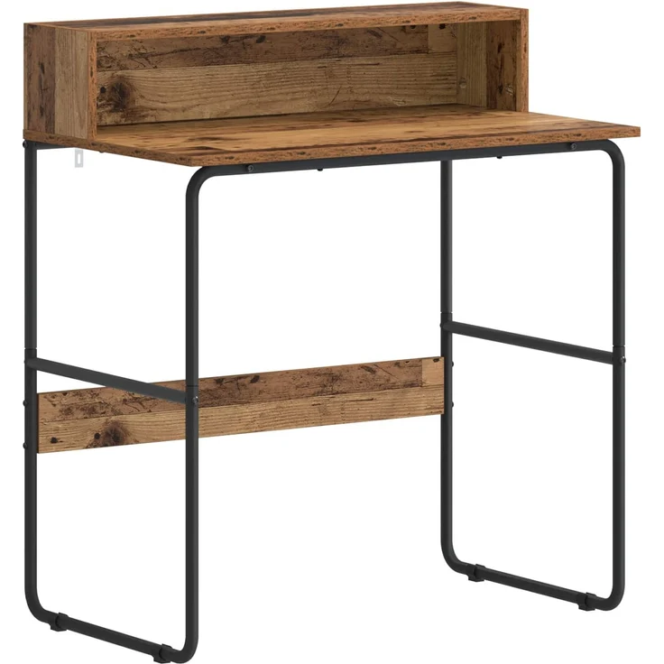 vidaXL Schreibtisch mit Stauraum Altholz 80 x 50 x 91 cm 8008024 – Bild 2