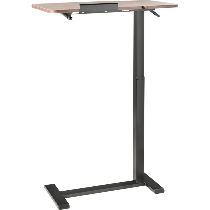 Laptoptisch manuell höhenverstellbar SCHOLA Braun Schwarz 70 cm 40 cm – Bild 4