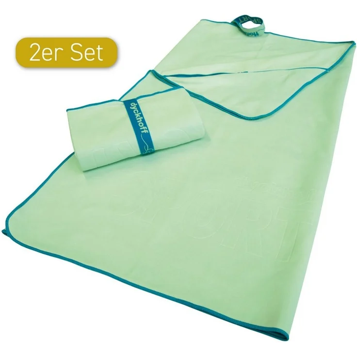 Dyckhoff Sporthandtuch Mikrofaser Sporttuch, Microfaser (2-St), auch als 2er Set erhätlich – Bild 1