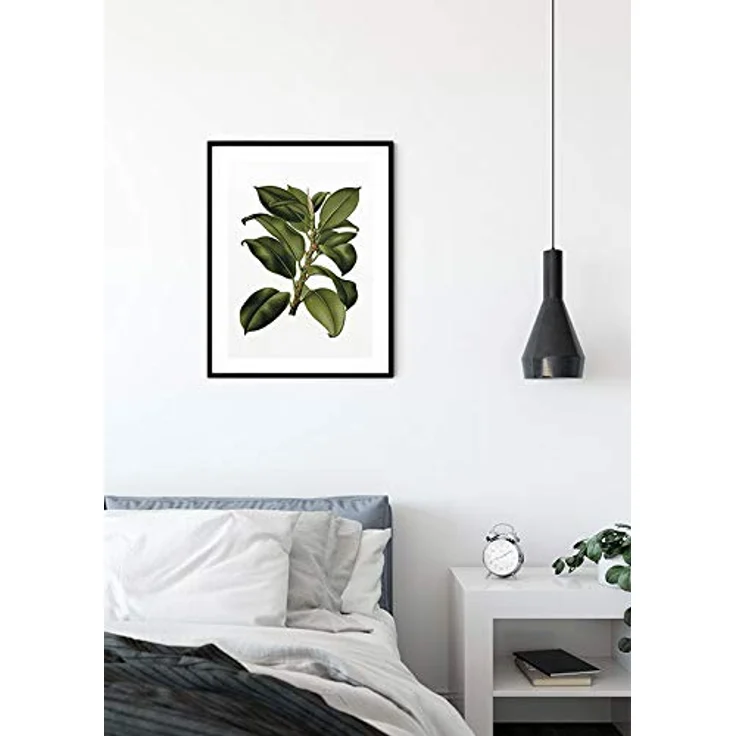 Komar Elastica Tree, Wandbild auf Premium-Poster Fotopapier, Grün, 30 x 40 cm, ohne Rahmen, MADE IN GERMANY – Bild 3