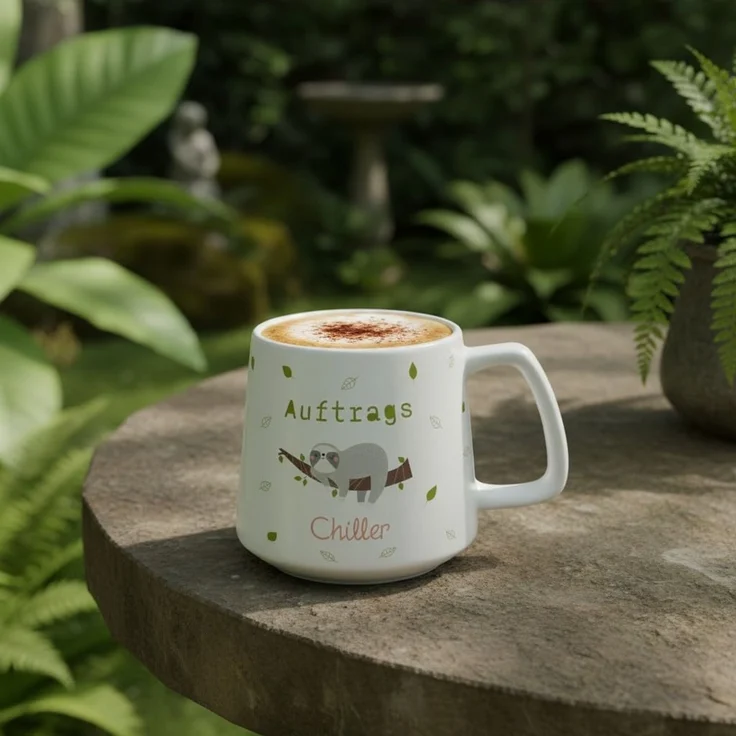 Tasse Kaffeetasse Teetasse 43cl Sheepworld GRUSS & CO Konisch Chiller 48445 – Bild 2
