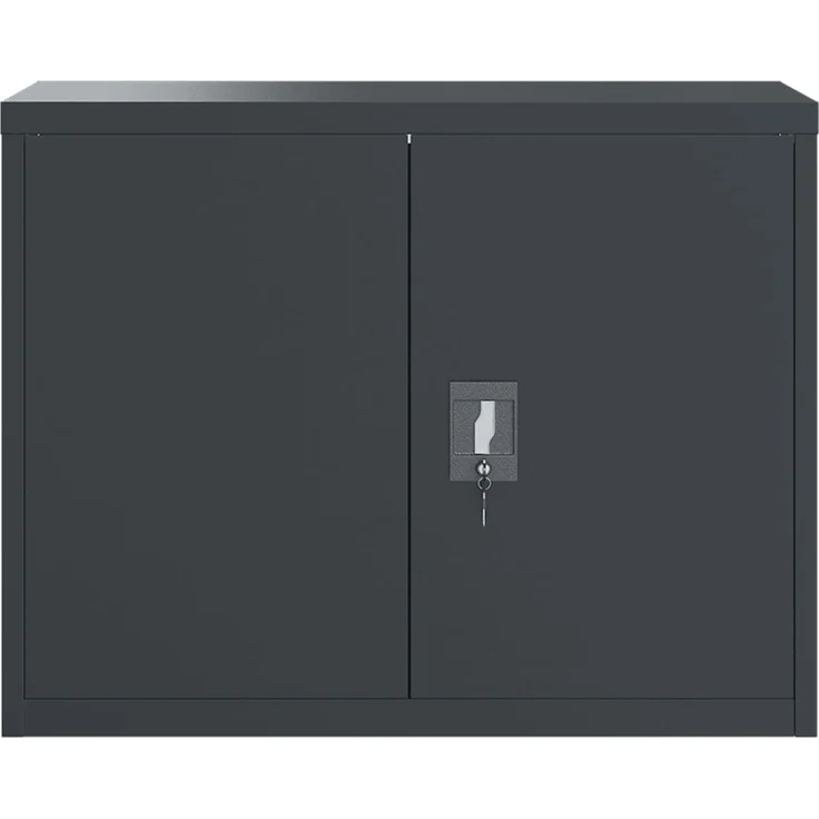 vidaXL Aktenschrank Anthrazit 90x40x110 cm Stahl 3188328 – Bild 7