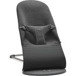 BabyBjörn Bliss Jersey Wippe Holzkohle Grau Grau dunkel 1