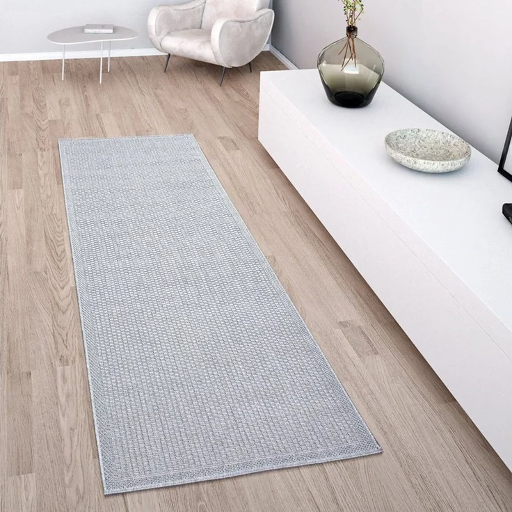 Paco Home Teppich Timber 125, rechteckig, Höhe: 4 mm, Flachgewebe, Sisal Optik, auch als Läufer, In- und Outdoor geeignet – Bild 1