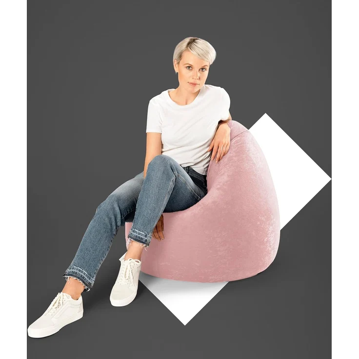 MAGMA Sitzsack Easy altrose (Größe: XL, 220 l) – Bild 4