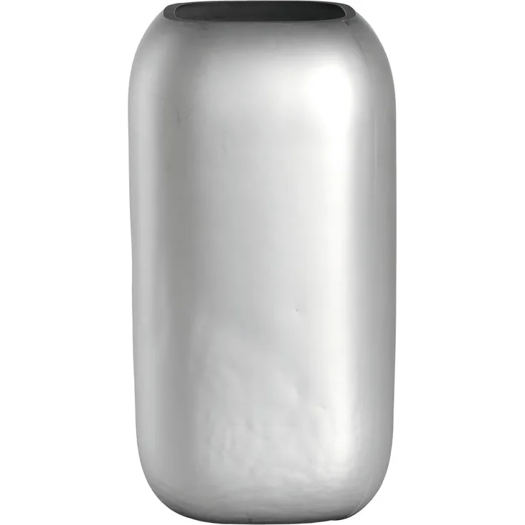 Leonardo Vase 28x15 cm Silber Matt Neve