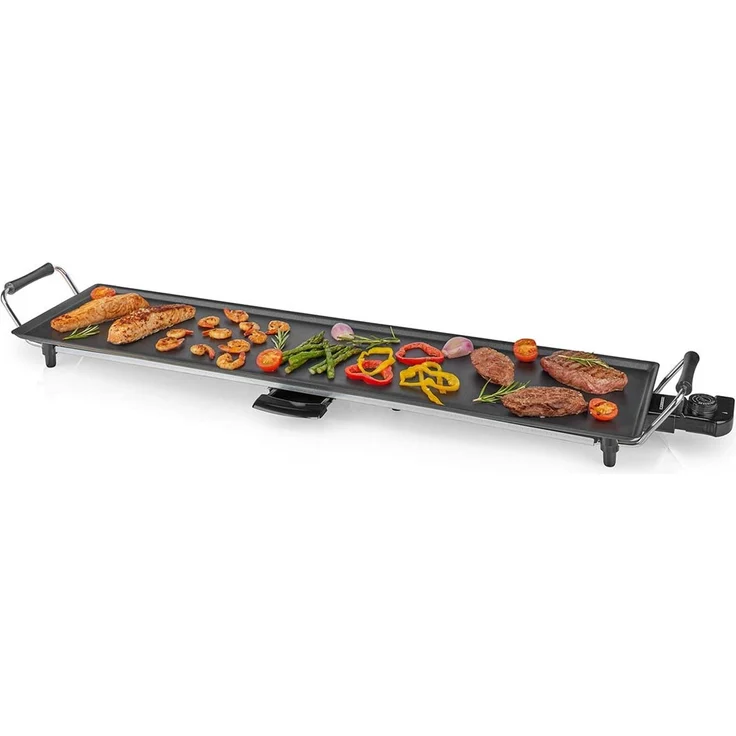 Teppanyaki Tischgrill | Backfläche ( L x B ): 90 x 23 cm | Anzahl der Heizstufen: 5 – Bild 5