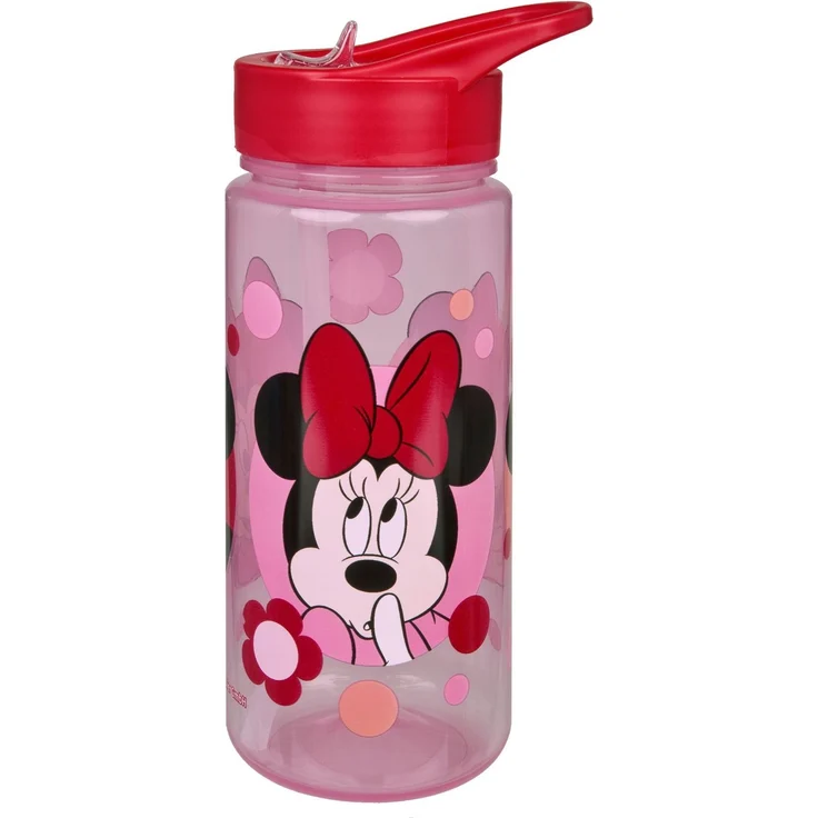 Disney Minnie Mouse Kinder Lunch Set rosa Brotdose Trinkflasche Pausenbox Set für Kindergarten und Schule – Bild 5