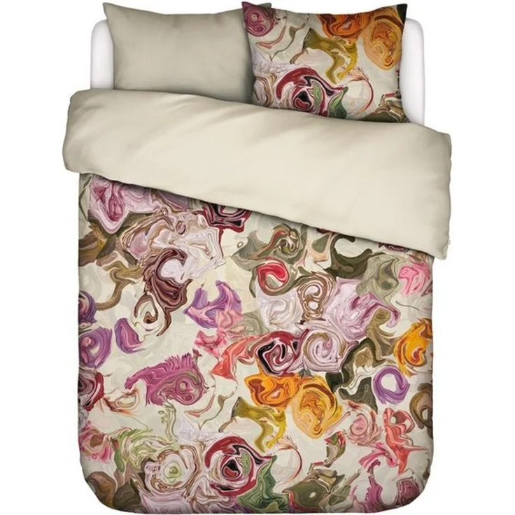 Essenza Bettwäsche Isaline, Satin, 3 teilig, mit floralem Muster – Bild 3