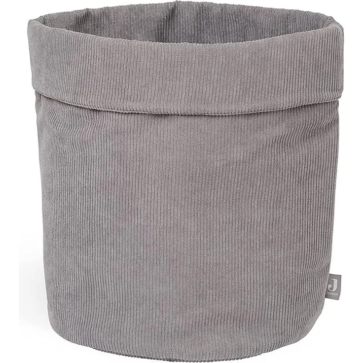 Jollein Cord Kommodenkörbchen Storm Grey - Grau