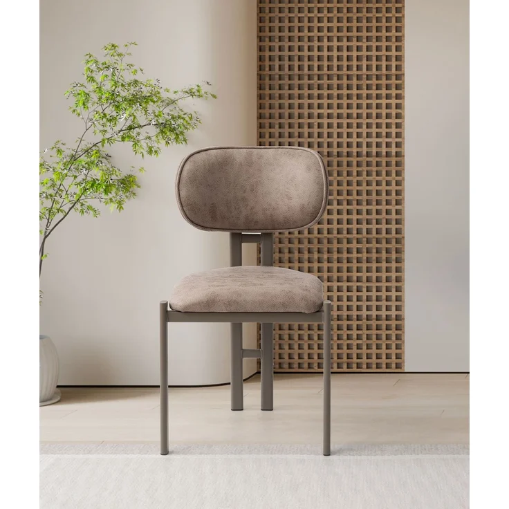 Skye Decor 'Muriz - 4966' Stuhlset (2-teilig), Nerz / Cappuccino, 43 x 83 x 47,5 cm – Bild 1
