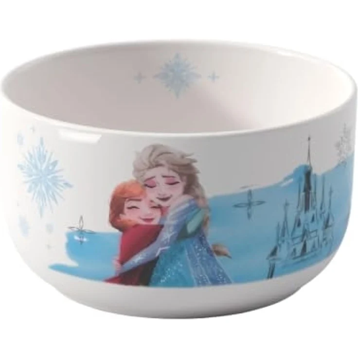 Villeroy & Boch - Disney Frozen Kindergeschirr Set 3tlg, Spülmaschinenfest, Mikrowellensicher, Geschirr für Kinder, Premium Porzellan – Bild 4