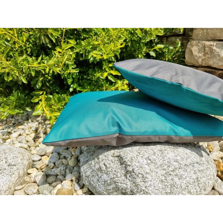 JACK Dekokissen JACK 2-farbiges Wende Outdoor Kissen 30x50 cm Dekokissen inkl. Füllung, mit Lotus-Effekt, Robust, Strapazierfähig, für Innen & Außen geeignet – Bild 3
