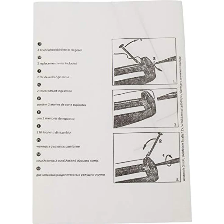 WESTMARK Käsemesser Variable Schnittstärke, Käseschneider mit Rolle & auswechselbarem – Bild 9