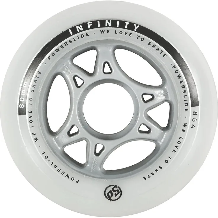 Powerslide Infinity II Inline Skates Rollen 80mm 85A