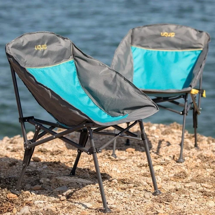 Uquip Campingstuhl Comfy Strandstuhl Faltstuhl Klappstuhl Faltbar Leicht 120 kg – Bild 2